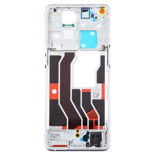For OPPO Find X3 Original Front Housing LCD Frame Bezel Plate (Silver) by buy2fix