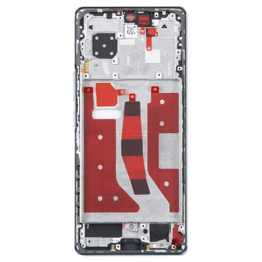 For Honor 80 Front Housing LCD Frame Bezel Plate(Green) by buy2fix