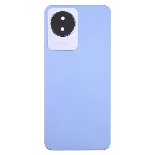 For vivo Y02 Original Battery Back Cover with Camera Lens Cover(Blue) by buy2fix