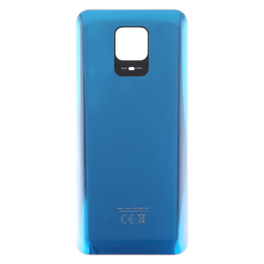 For Xiaomi Redmi Note 9 Pro Max OEM Glass Battery Back Cover(Blue) by buy2fix