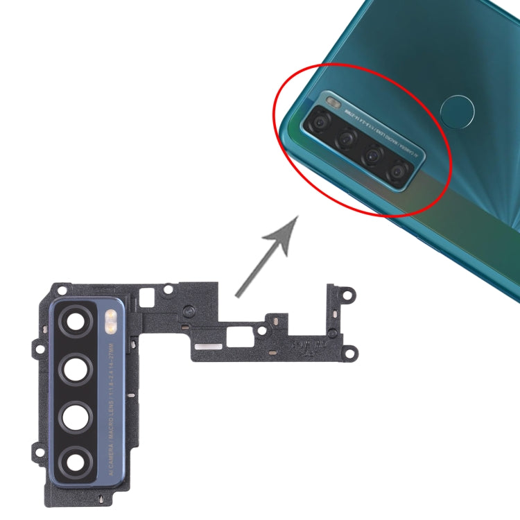 For TCL 20 SE Camera Lens Cover(Black) by buy2fix