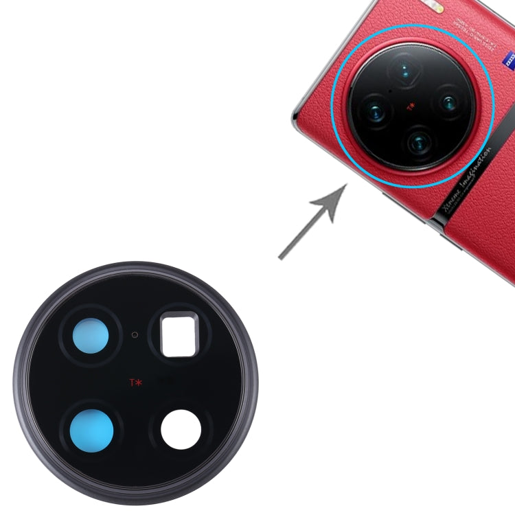 For vivo X90 Pro+ Original Camera Lens Cover (Black) by buy2fix