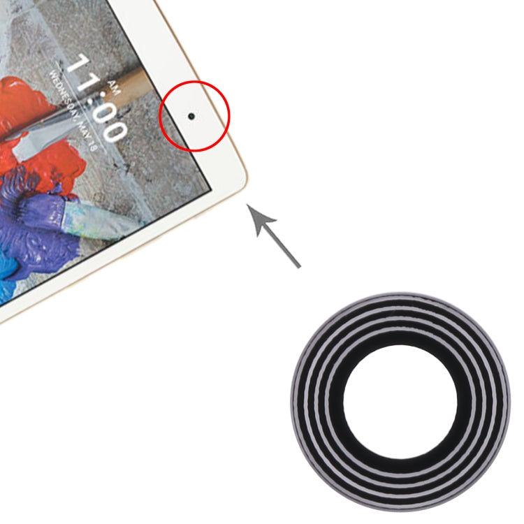 For LG G Pad X 8.0 V520 Original Front Facing Camera Glass Lens by buy2fix