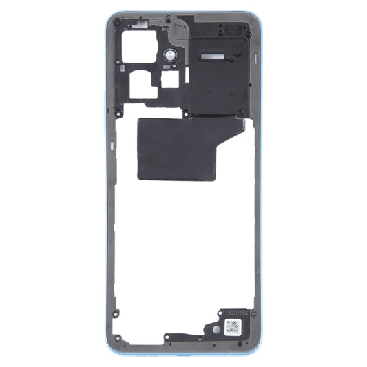 For Xiaomi Redmi Note 12 4G Original Middle Frame Bezel Plate (Blue) by buy2fix