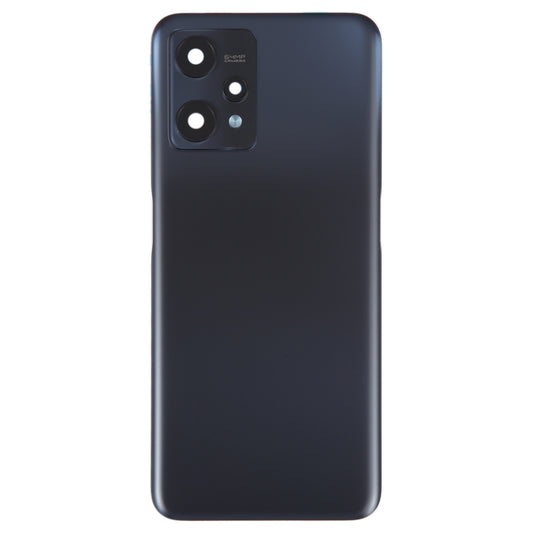 For Realme 9 Pro Original Battery Back Cover with Camera Lens Cover(Black) by buy2fix
