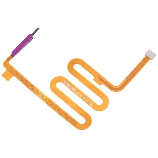 For Infinix Note 10 Pro Original Fingerprint Sensor Flex Cable (Purple) by buy2fix