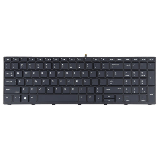 For HP Probook 450 G5 455 G5 470 G5 650 G4 650 G5 US Version Keyboard with Backlight (Black) by buy2fix