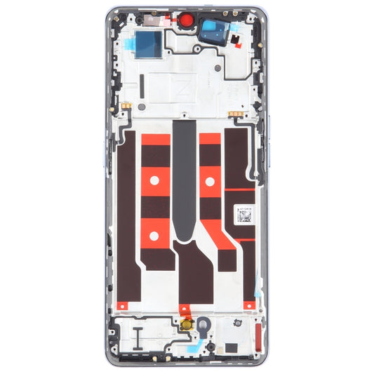 For OPPO Reno8 T 5G Original Front Housing LCD Frame Bezel Plate (Blue) by buy2fix