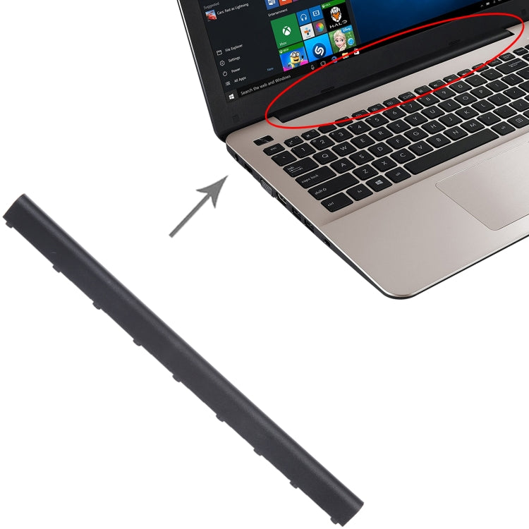 Metal Shaft Cover for Asus A555L A555 K555 X555 Y583L F554 W509 VW510 W519 by buy2fix