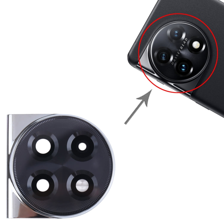 For OnePlus 11R / Ace 2 Original Camera Lens Cover(Silver) by buy2fix