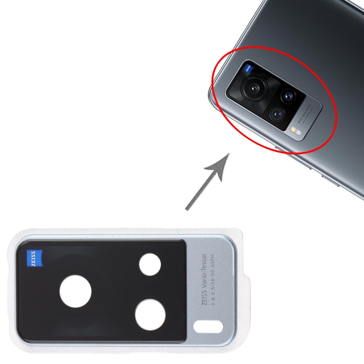 For vivo X60 Global Original Camera Lens Cover (Silver) by buy2fix