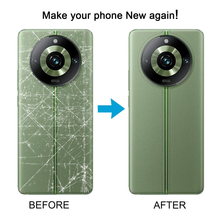 For Realme 11 Pro+ Original Battery Back Cover with Camera Lens Cover(Green) by buy2fix