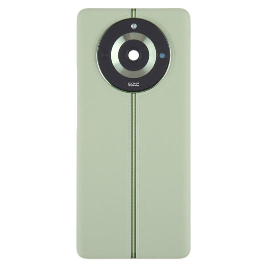 For Realme 11 Pro Original Battery Back Cover with Camera Lens Cover(Green) by buy2fix