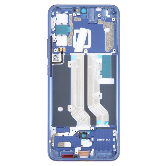 For ZTE Axon 10 Pro 5G Middle Frame Bezel Plate (Blue) by buy2fix