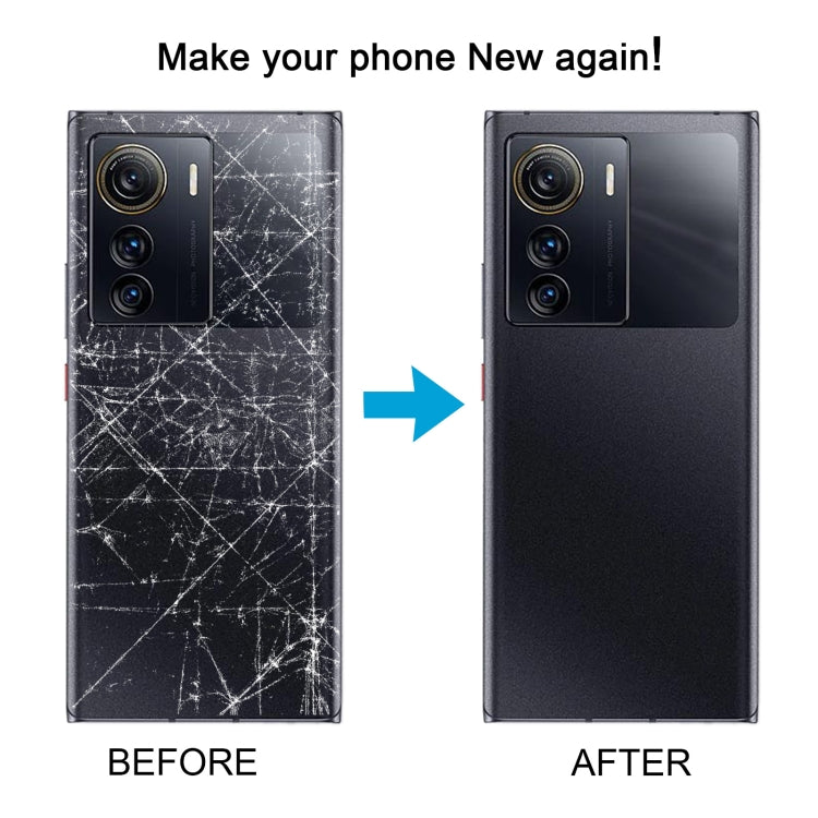 For ZTE Axon 50 Ultra Battery Back Cover(Grey) by buy2fix