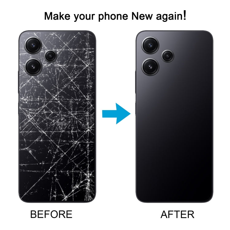 For Xiaomi Redmi Note 12R Original Battery Back Cover(Black) by buy2fix