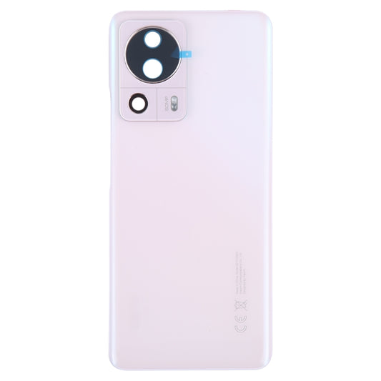 For Xiaomi 12 Lite NE Original Battery Back Cover(Pink) by buy2fix