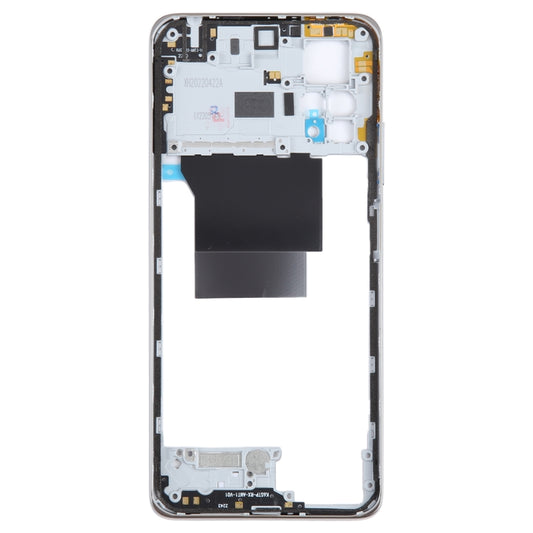 For Xiaomi Redmi Note 12 Pro 4G Original Middle Frame Bezel Plate (Silver) by buy2fix