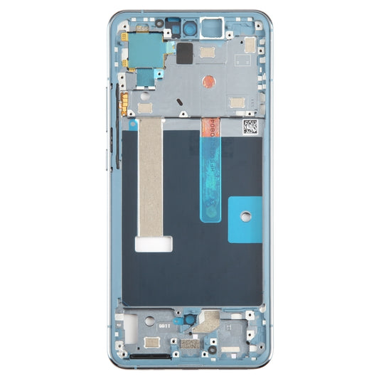 For Nokia X30 Original Front Housing LCD Frame Bezel Plate (Blue) by buy2fix