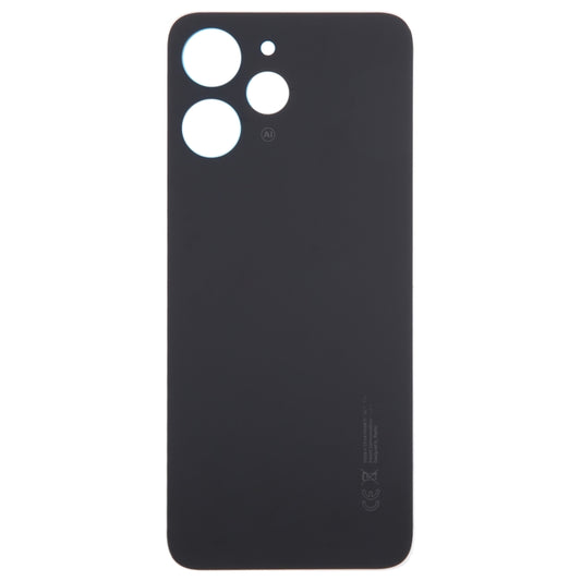 For Xiaomi Redmi 12 4G OEM Glass Material Battery Back Cover(Black) by buy2fix
