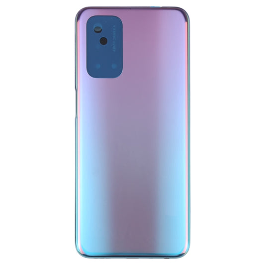 For OPPO A93 5G Battery Back Cover with Middle Frame(Blue) by buy2fix