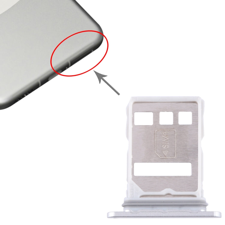 For Huawei Mate 60 Pro SIM + NM Card Tray (Gold) by buy2fix