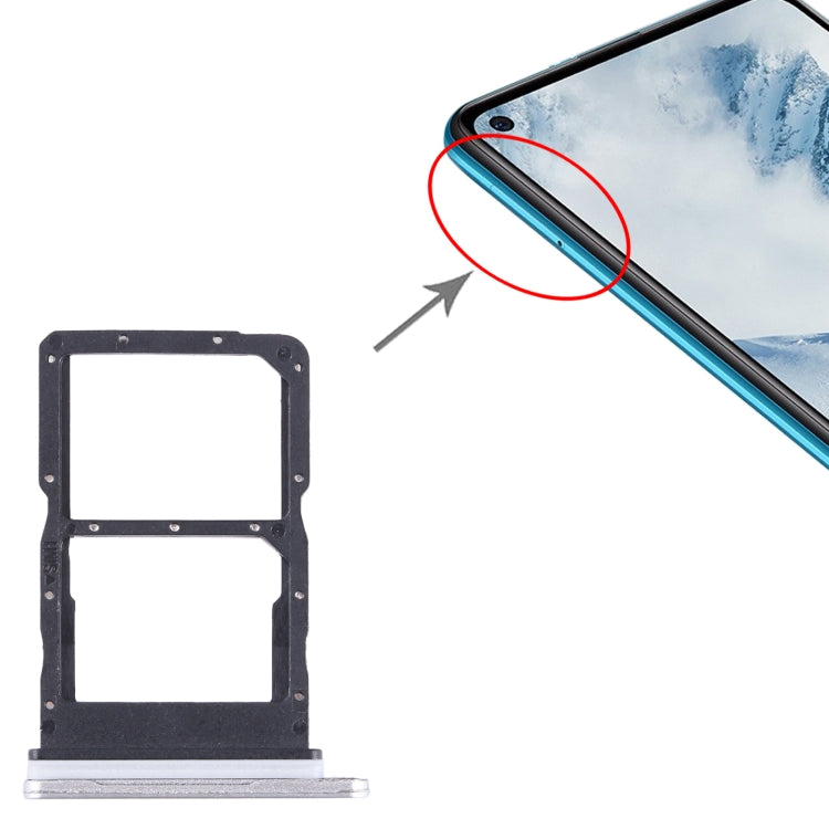 For Huawei Maimang 20 SIM + SIM Card Tray (Silver) by buy2fix