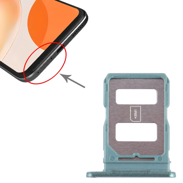 For Huawei Enjoy 60X SIM Card Tray (Green) by buy2fix