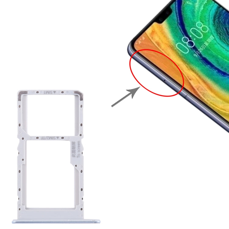 For Huawei Enjoy 60 SIM + SIM / Micro SD Card Tray (Blue) by buy2fix