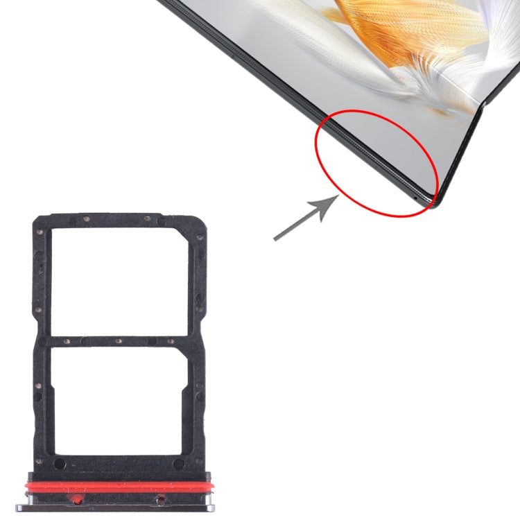 For Huawei Mate X3 SIM + SIM Card Tray (Black) by buy2fix