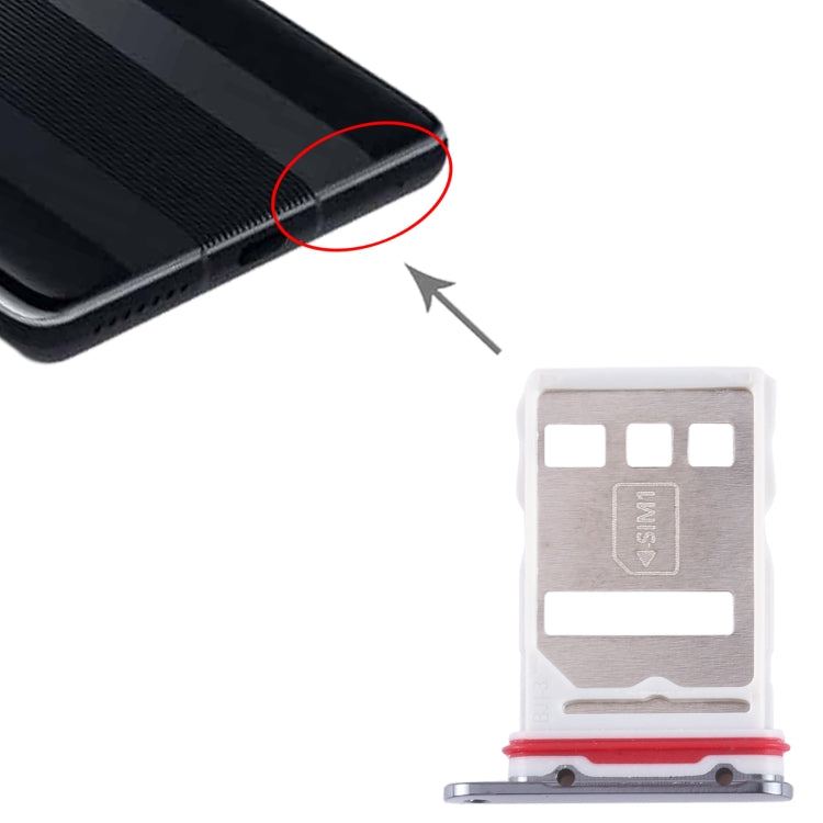 For Huawei Mate 50 RS Porsche Design SIM + NM Card Tray (Black) by buy2fix