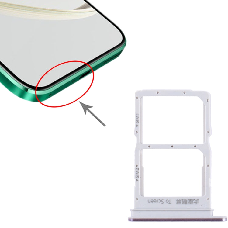 For Huawei Nzone S7 Pro+ 5G SIM + SIM Card Tray (Purple) by buy2fix