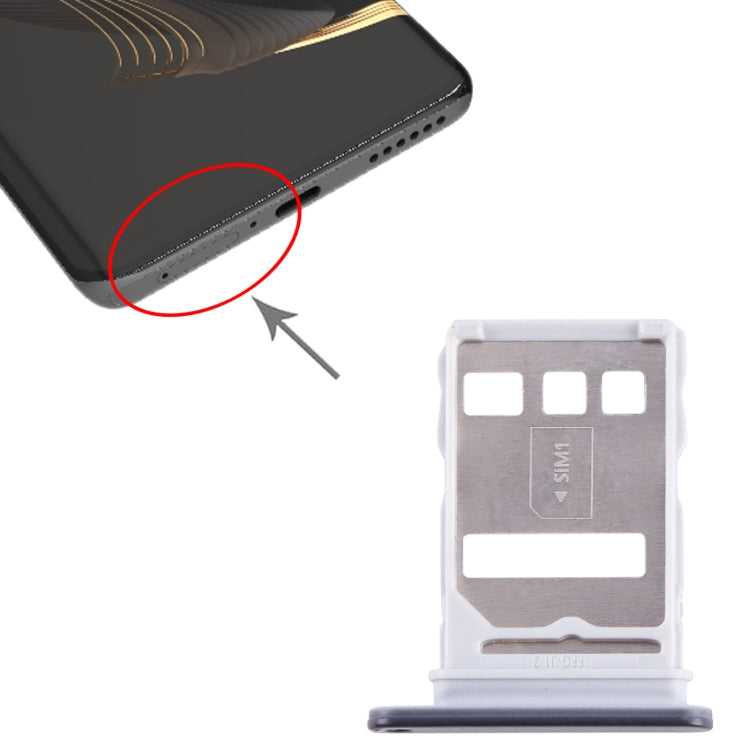 For Huawei nova 10 Pro SIM Card Tray (Black) by buy2fix