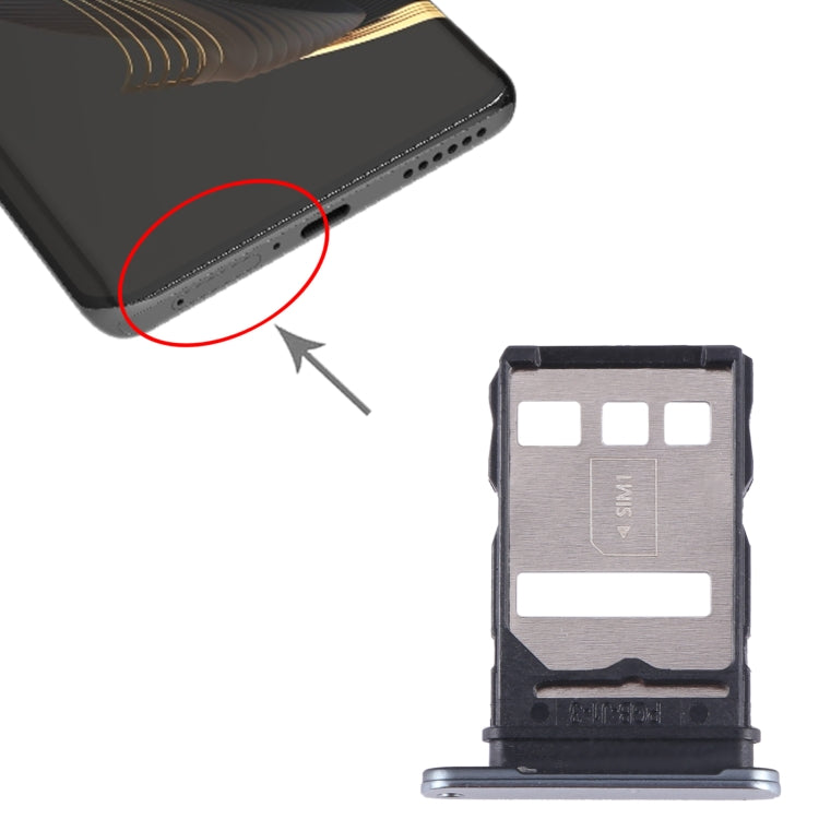 For Huawei nova 10 SIM Card Tray (Silver) by buy2fix