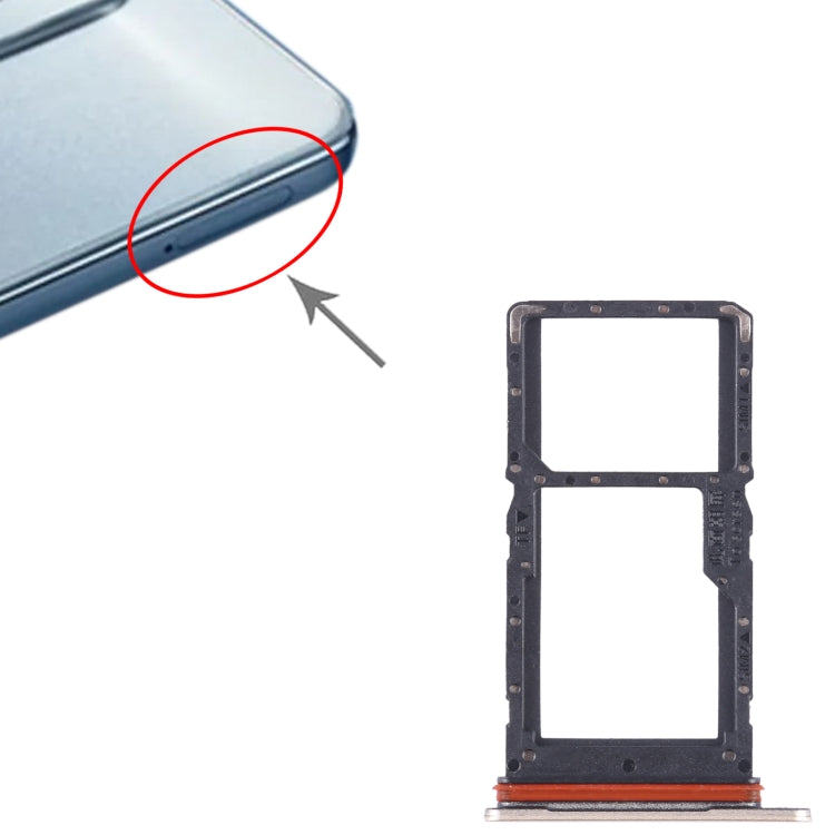 For Honor Play 30 SIM + SIM / Micro SD Card Tray (Gold) by buy2fix