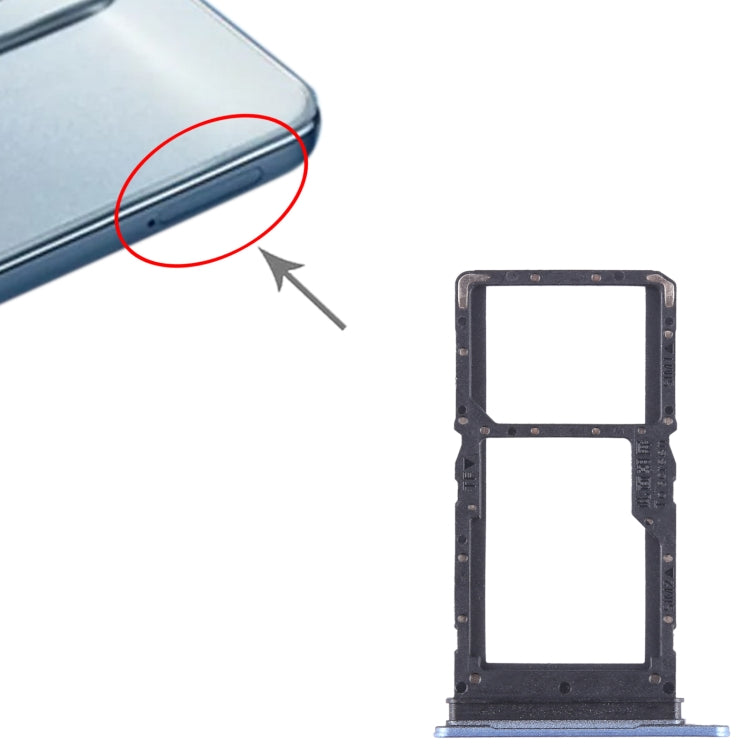 For Honor Play 30 SIM + SIM / Micro SD Card Tray (Blue) by buy2fix