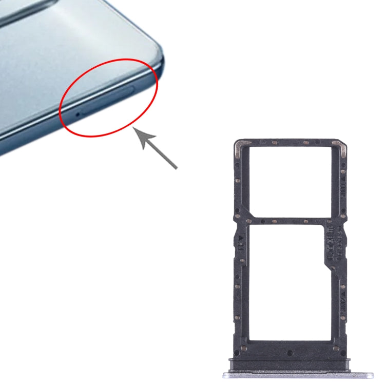 For Honor Play 30 SIM + SIM / Micro SD Card Tray (Purple) by buy2fix