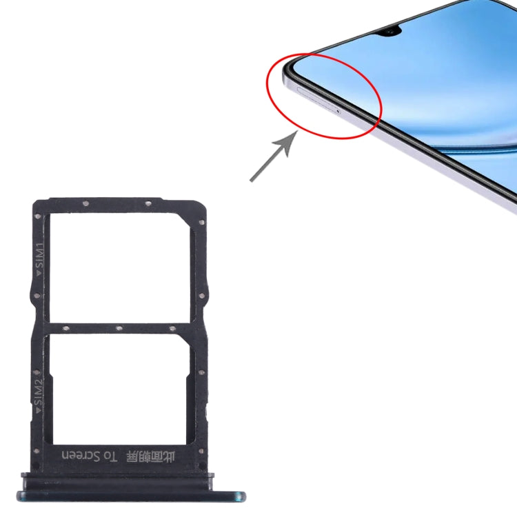 For Honor Play 20 Pro SIM + SIM Card Tray (Green) by buy2fix