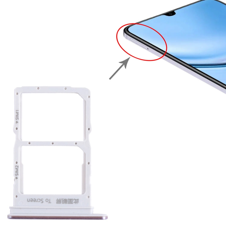 For Honor Play 20 Pro SIM + SIM Card Tray (Purple) by buy2fix