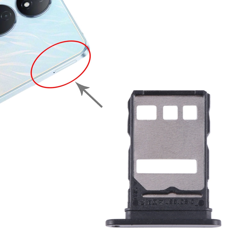 For Honor Play 8T SIM Card Tray (Black) by buy2fix