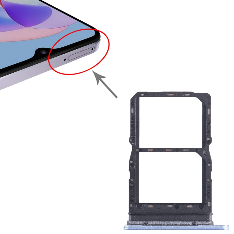 For Honor Play 40S SIM + SIM Card Tray (Blue) by buy2fix