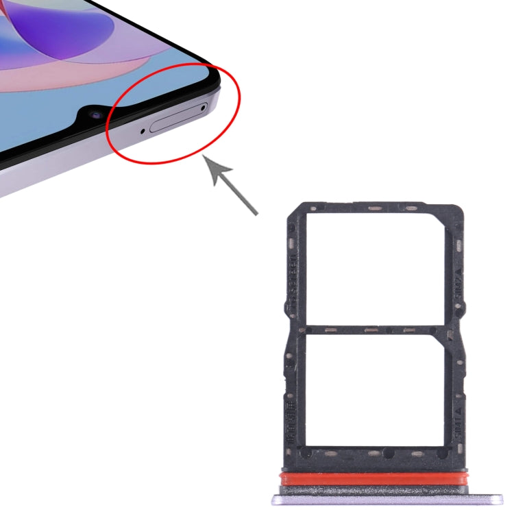 For Honor Play 40S SIM + SIM Card Tray (Purple) by buy2fix