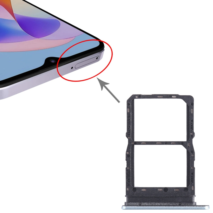 For Honor Play 40C SIM + SIM Card Tray (Green) by buy2fix