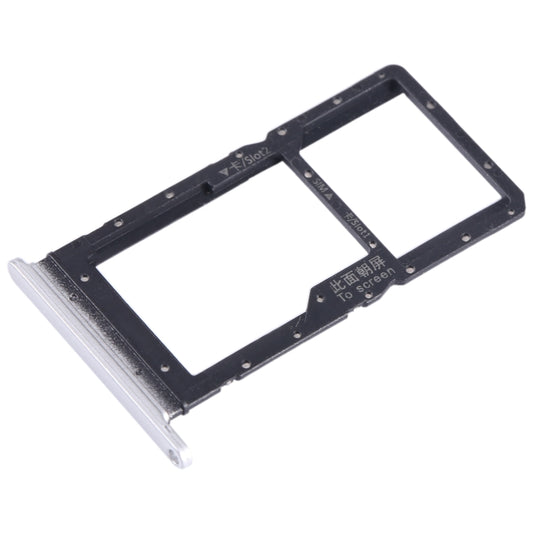 For Honor Play 20A SIM + SIM / Micro SD Card Tray (Silver) by buy2fix
