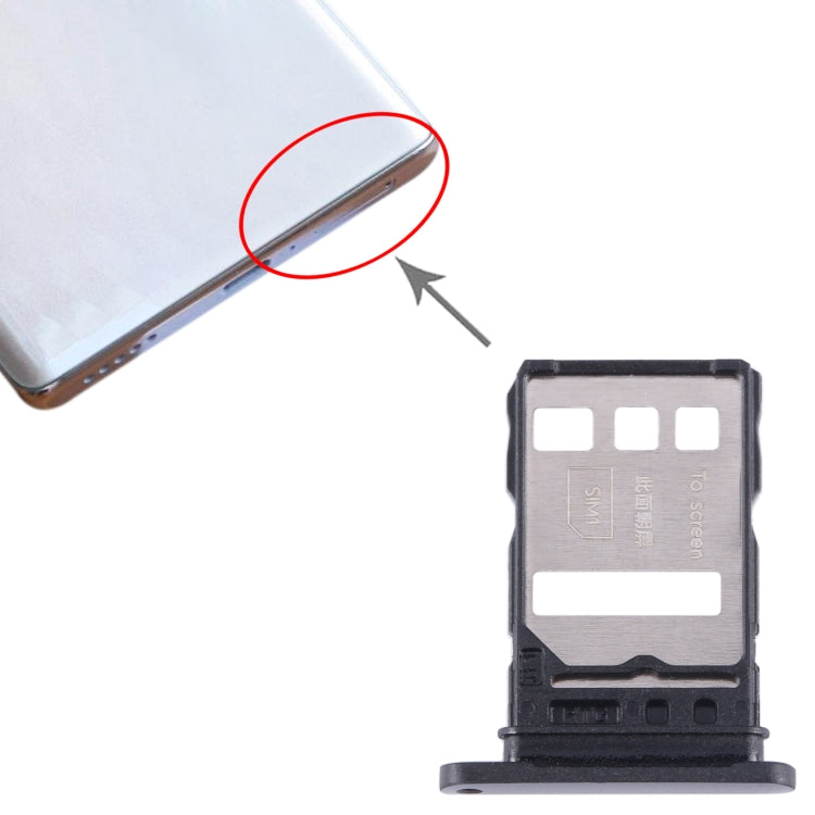 For Honor 90 SIM + SIM Card Tray (Black) by buy2fix