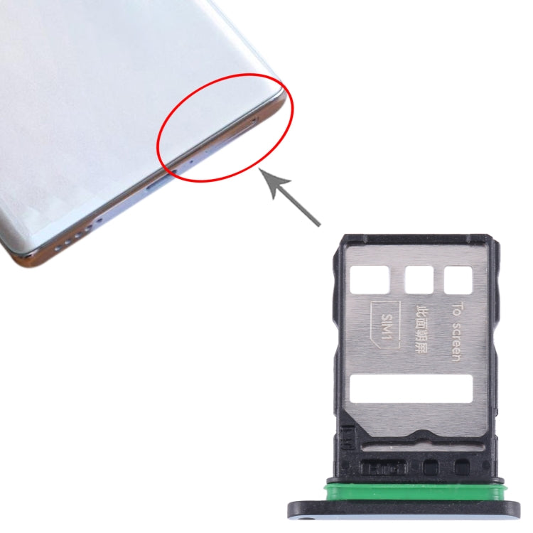 For Honor 90 SIM + SIM Card Tray (Green) by buy2fix