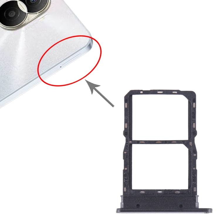 For Honor Play7T SIM + SIM Card Tray (Black) by buy2fix