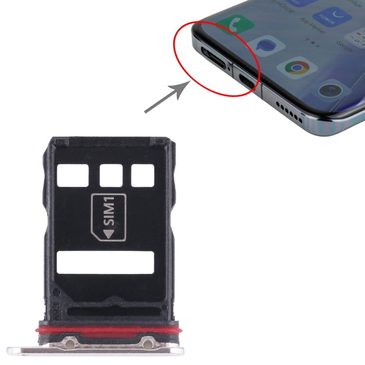 For Honor Magic5 Ultimate SIM + NM Card Tray (Silver) by buy2fix