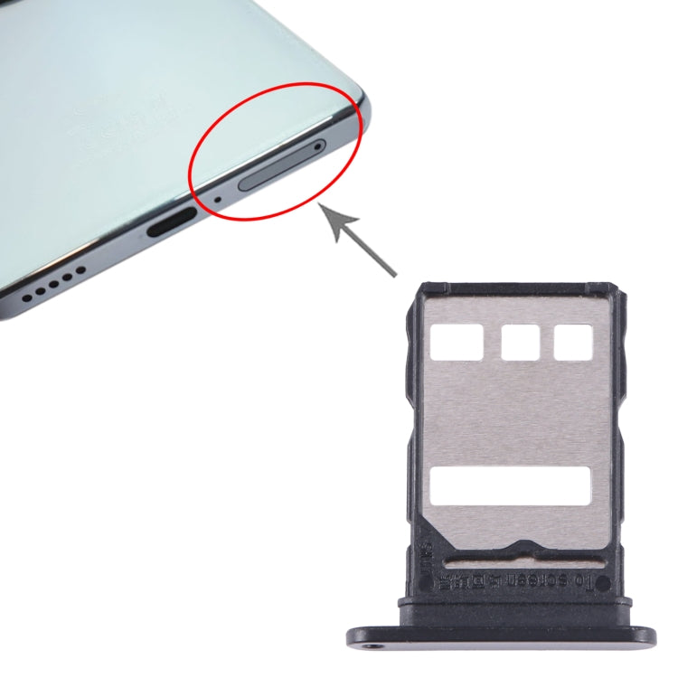 For Honor X9a SIM Card Tray (Black) by buy2fix