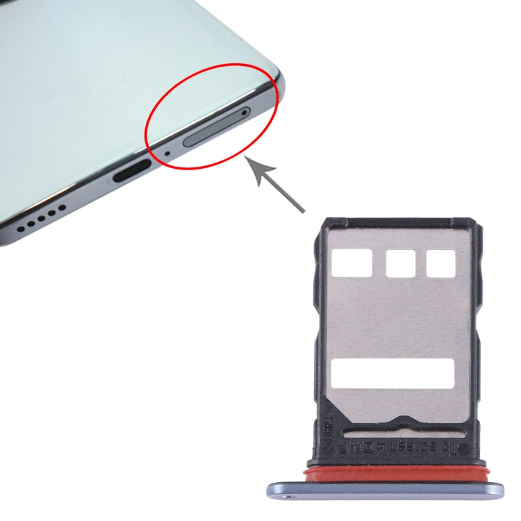 For Honor X9a SIM Card Tray (Silver) by buy2fix